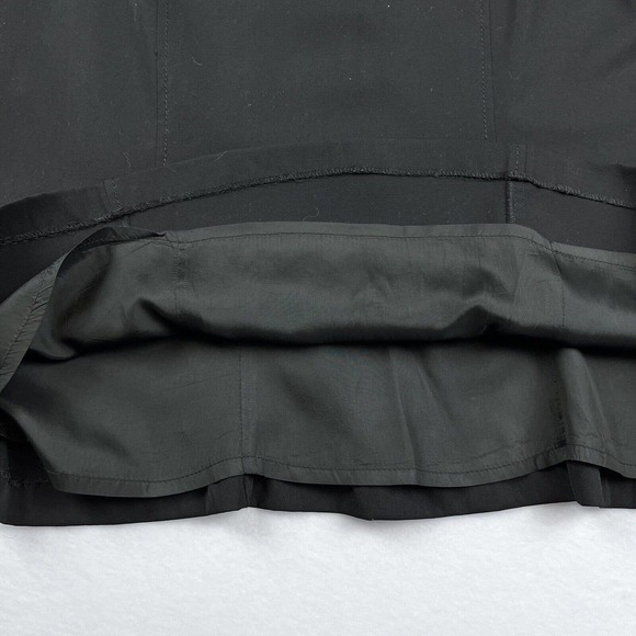 VTG Moschino Cheap and Chic Black Skirt Godet Pencil Women Sz 10 Y2K Above Knee - Picture 5 of 8